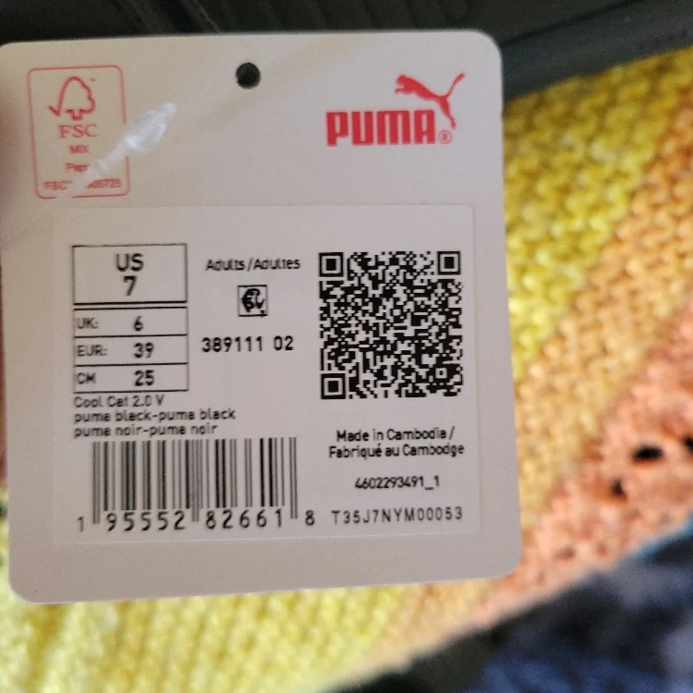 COPY - Puma Black Slide Sandals - Picture 5 of 6